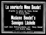 The Smiling Madame Beudet (1923, Fr.) (aka La Souriante Madame Beudet)