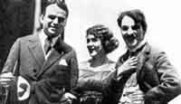 Fairbanks, Pickford, and Chaplin