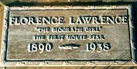 Florence Lawrence Gravestone