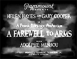 A Farewell to Arms (1932)