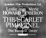 The Scarlet Pimpernel (1934, UK)