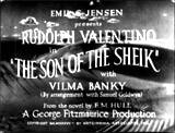 The Son of the Sheik (1926)